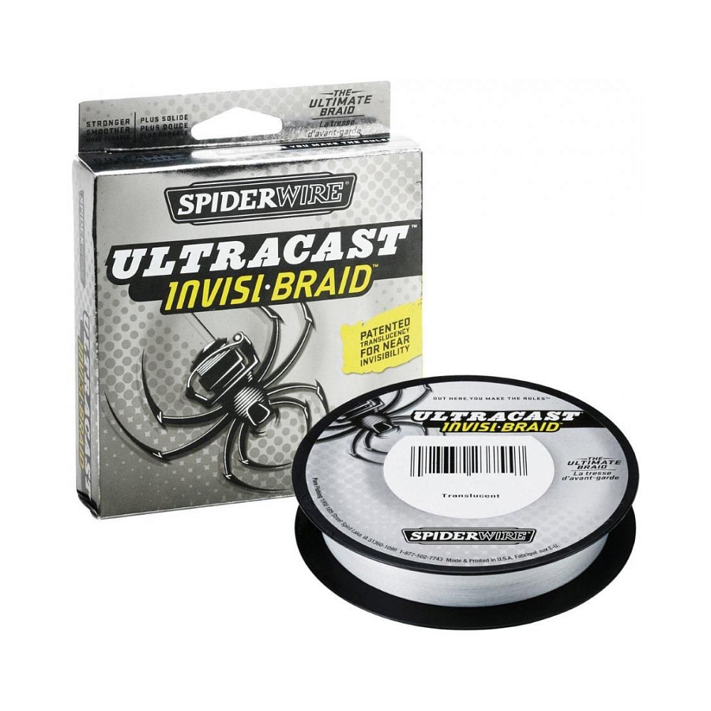 Леска плетеная SPIDERWIRE "Ulracast" 0,14mm (110m)(12,7kg) (8 carries) (полупрозрачная) (1345572). Фото №2