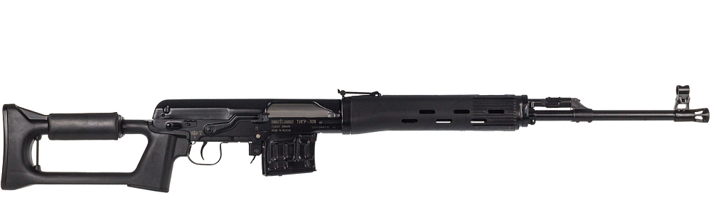 Карабин ТИГР-308"КАЛИБР(7,62Х51) ИСП-02,ПЛС,накладки пластиковые,Б. Фото №1